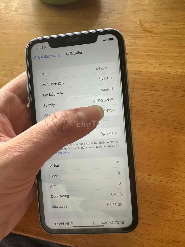 iPhone 11 64GB Xanh lá. Mua bán Điện thoại tại Thành phố Dĩ An Bình Dương được đăng bởi Lâm hình 1