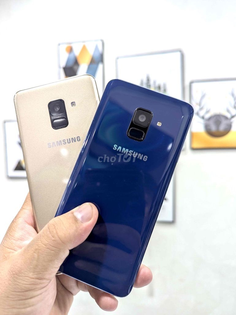 Samsung A8 2018 Chính Hãng Nhỏ Gọn Ram 4gb giá tốt