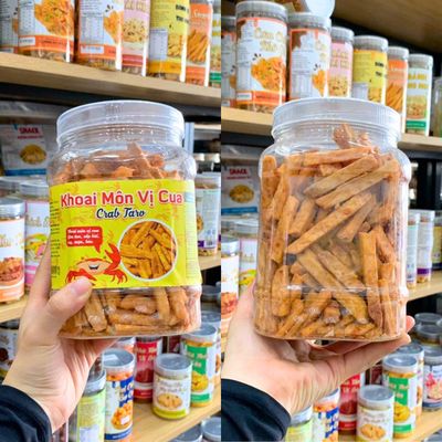 Đồ ăn vặt vị cua 500g. Mua bán Đồ ăn, thực phẩm và các loại khác tại Quận 12 Tp Hồ Chí Minh được đăng bởi TRƯƠNG TƯ