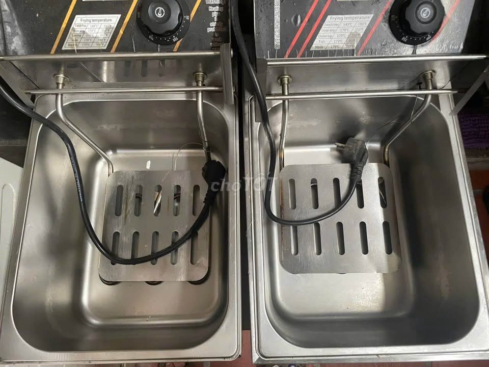 Bếp chiên điện Thép không gỉ 2 bếp. Mua bán Bếp, lò, đồ điện nhà bếp tại Quận Cầu Giấy Hà Nội được đăng bởi Giang hình 1