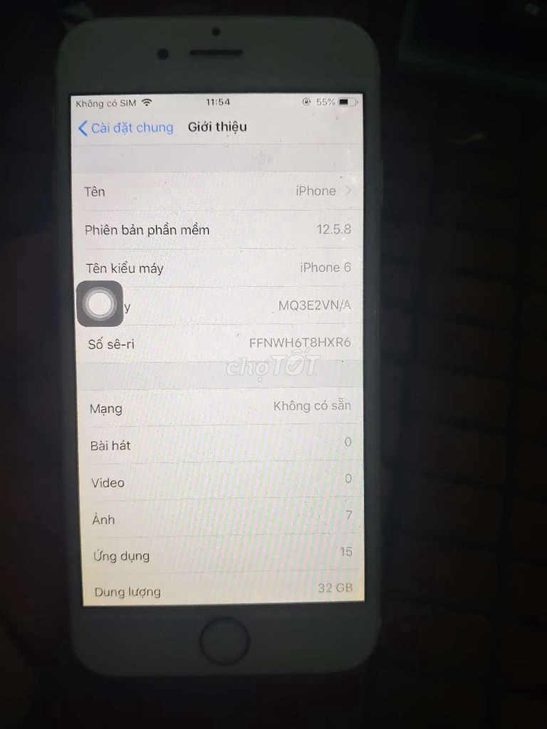 iPhone 6 32GB Trắng. Mua bán Điện thoại tại Huyện Cẩm Giàng Hải Dương được đăng bởi Lê Lâm hình 1