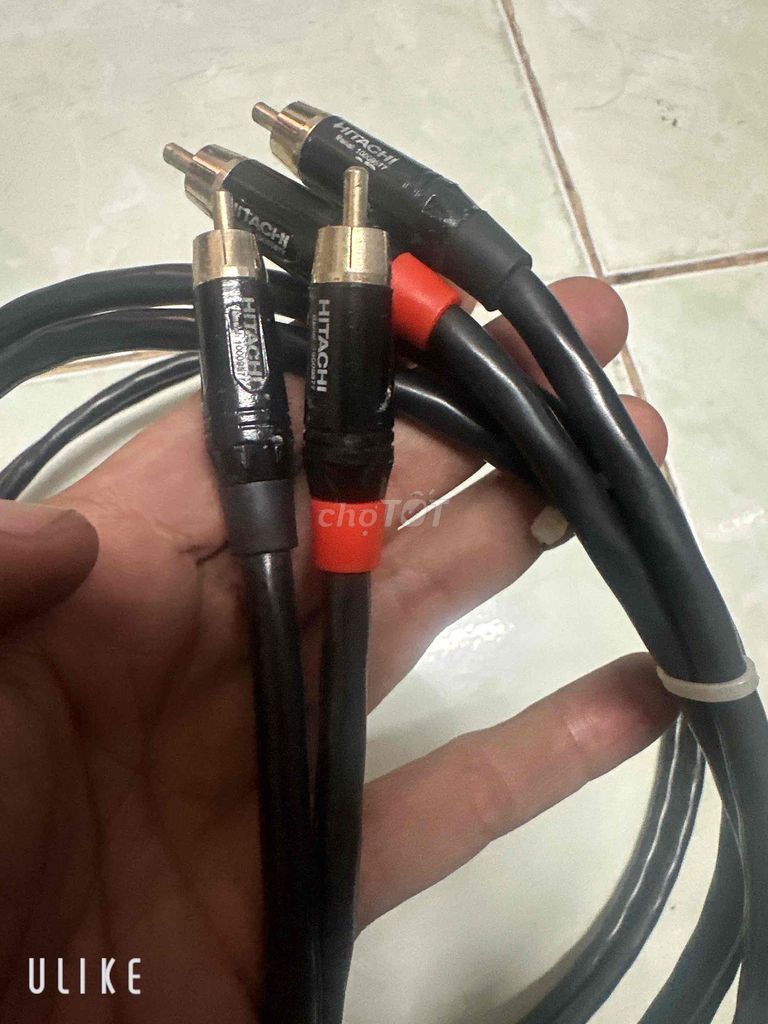 Dây âm thanh AV.Hitachi.Japan. Mua bán Tivi, Âm thanh tại Quận Bình Tân Tp Hồ Chí Minh được đăng bởi Audio Long hình 1