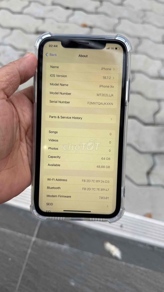 Apple iPhone XR 64GB Đen chống cháy. Mua bán Điện thoại tại Quận 7 Tp Hồ Chí Minh được đăng bởi Thanh hình 1