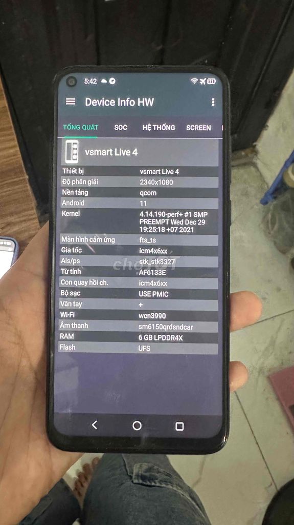 Vsmart Live 4 Đen 6GB. Mua bán Điện thoại tại Huyện Hoài Đức Hà Nội được đăng bởi Thuỳ dương hình 1