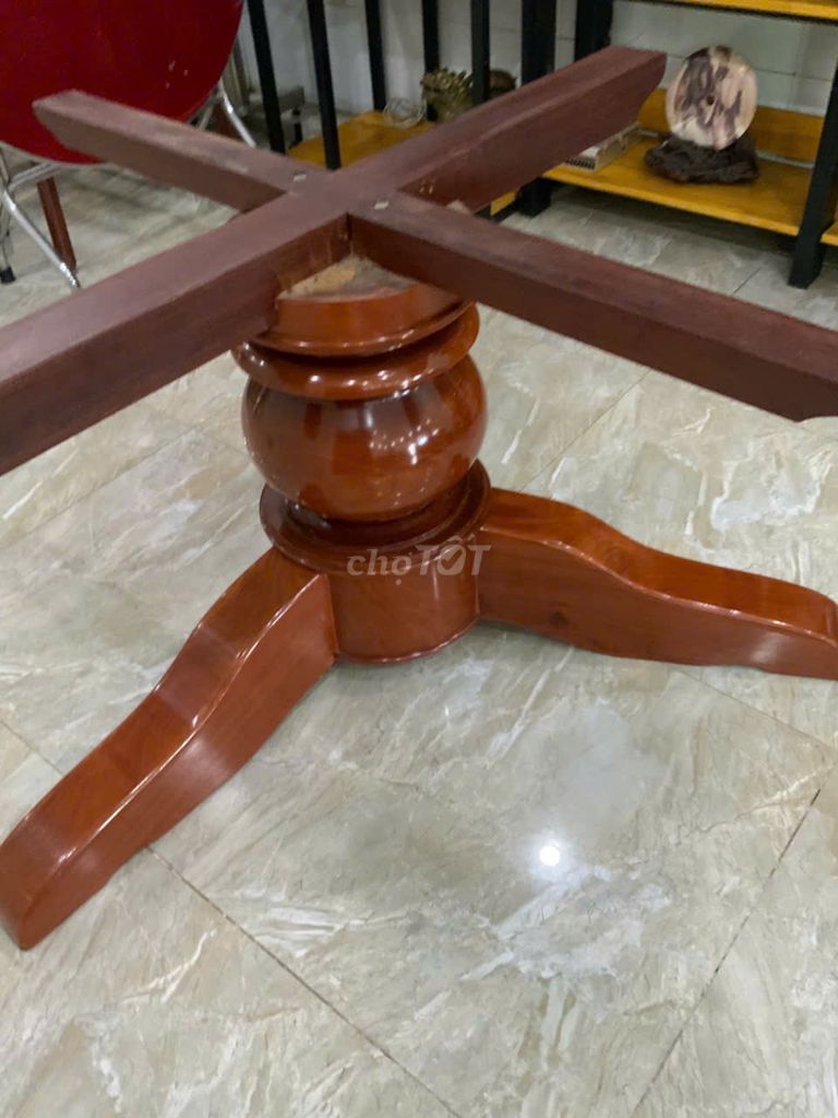 Chân bàn Gỗ Căm Xe Cổ điển Nâu. Mua bán Bàn ghế tại Huyện Thạnh Trị Sóc Trăng được đăng bởi Nguyễn Phong hình 1