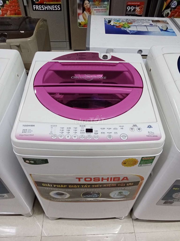 Máy giặt Toshiba E920 8.2kg. Mua bán Máy giặt tại Huyện Long Thành Đồng Nai được đăng bởi Điện Máy Thanh Lý hình 1