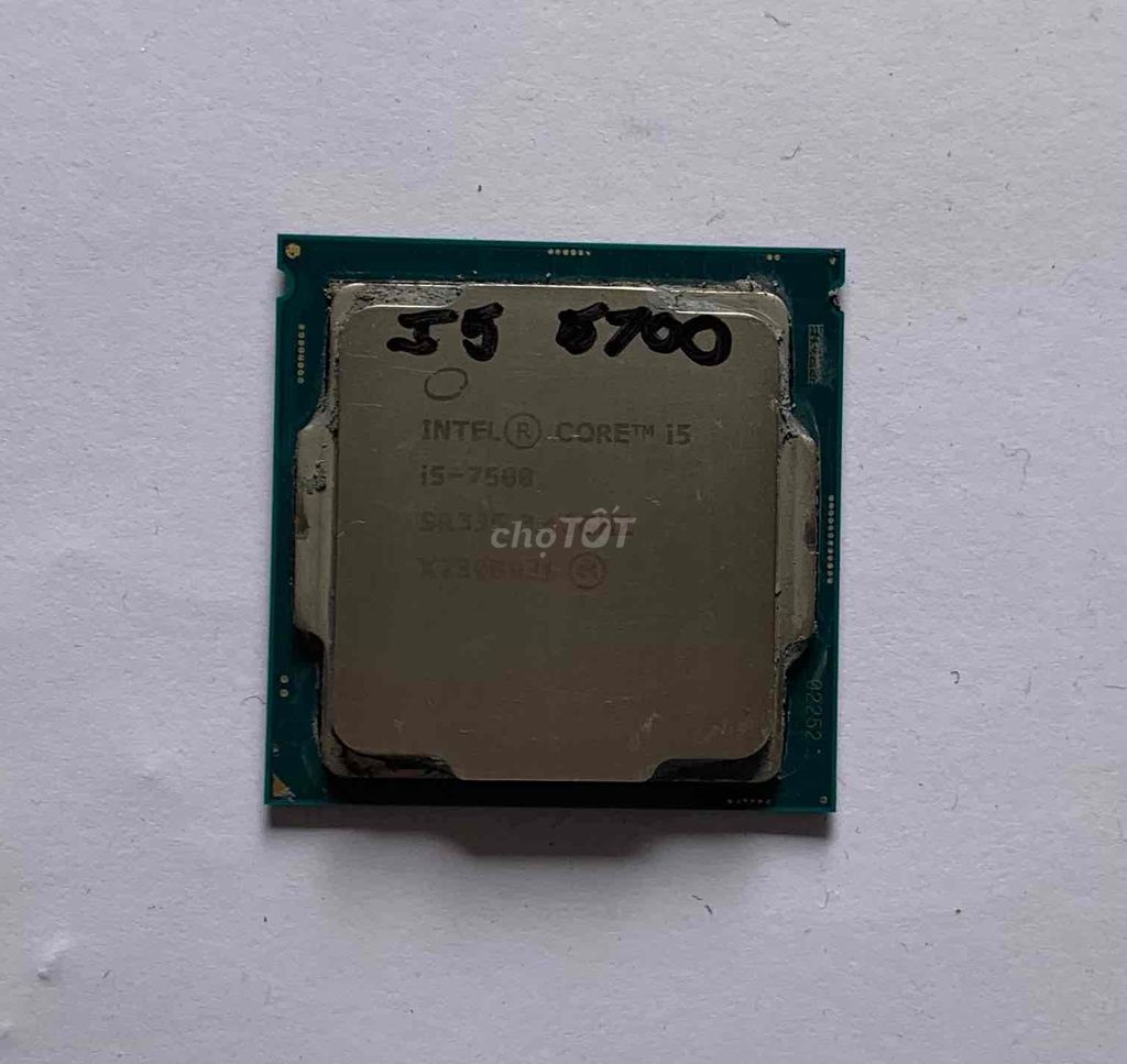 chip cpu core i5-7500 (sk 1151)