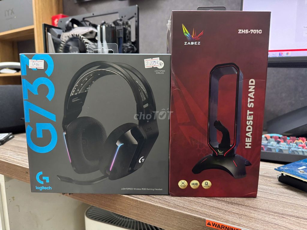 Tai nghe Logitech G733 Wireless BH Dài,Chuyên Game