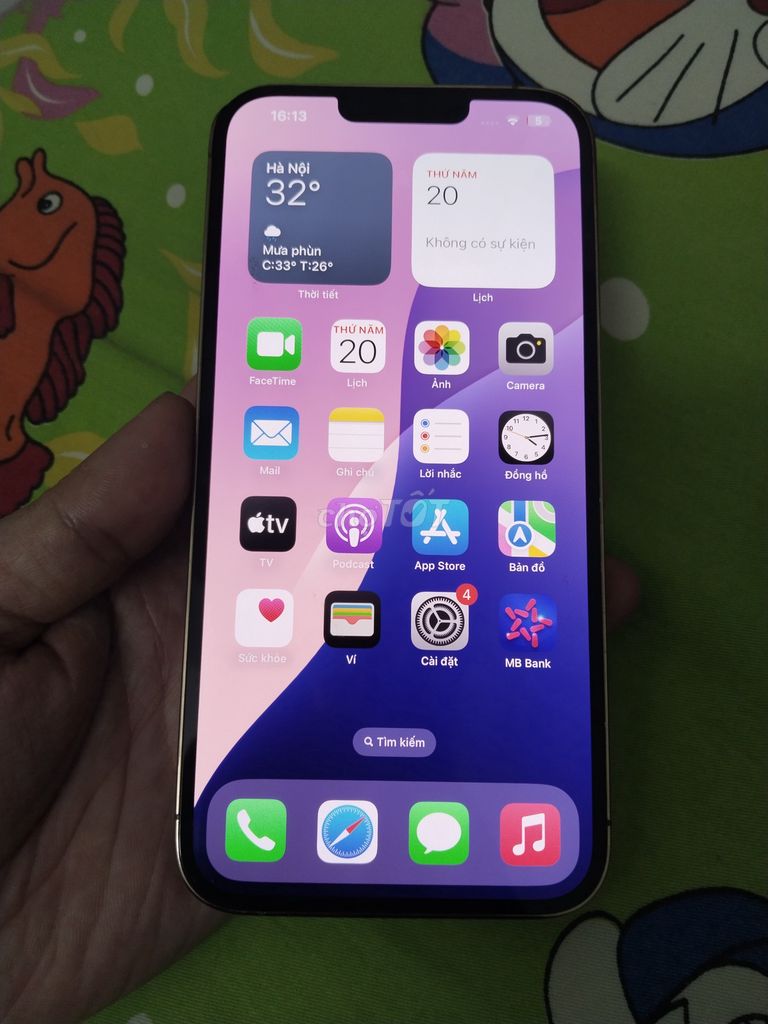 iPhone 13 Pro Max QT 128G Full chức năng pass lại.. Mua bán Điện thoại tại Quận 12 Tp Hồ Chí Minh được đăng bởi My hình 1