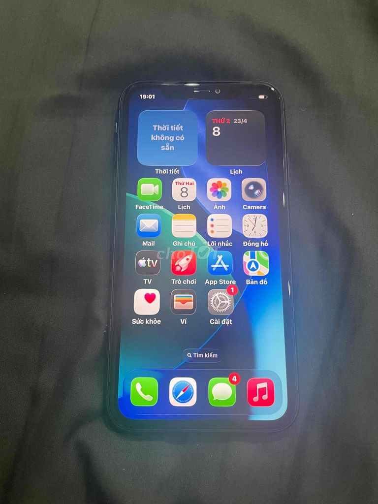 iPhone 11 Đen 64GB hỏng face id. Mua bán Điện thoại tại Quận Cầu Giấy Hà Nội được đăng bởi Minh Nam hình 1