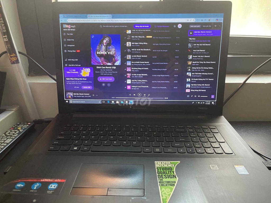 Lenovo i7-5500U 15.6 inch 8GB/1TB. Mua bán Laptop tại Quận Tân Bình Tp Hồ Chí Minh được đăng bởi David hình 1