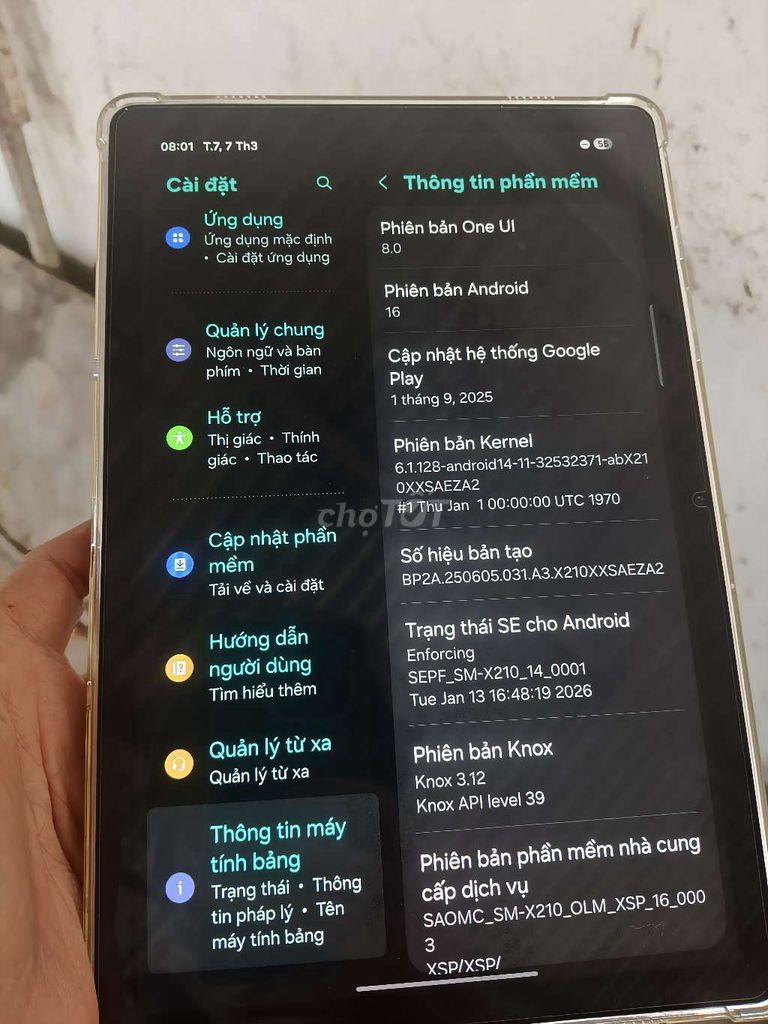 Samsung Tab A9+ 4GB/64GB. Mua bán Máy tính bảng tại Thành phố Thủ Đức Tp Hồ Chí Minh được đăng bởi Thanh hình 1