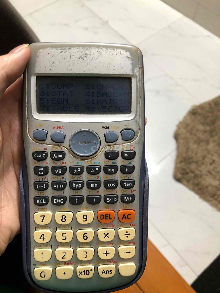 Máy tính Casio Xám. Mua bán Đồ dùng văn phòng tại Quận Sơn Trà Đà Nẵng được đăng bởi hara hình 1