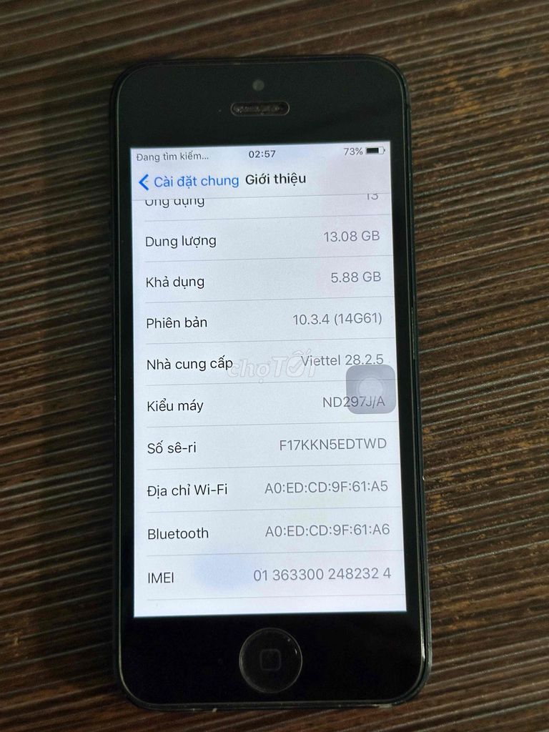 Bán Iphone 5 16Gb giá rẻ. Mua bán Điện thoại tại Thành phố Thủ Đức Tp Hồ Chí Minh được đăng bởi Trung hình 1
