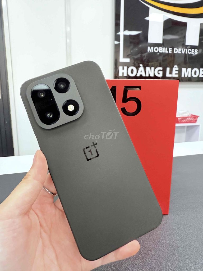 ONEPLUS 15 BẢN 12/256G-Màu BLACK-FULLBOX SẴN TV. Mua bán Điện thoại tại Thành phố Biên Hòa Đồng Nai được đăng bởi Mobile Di Động Biên Hoà hình 1