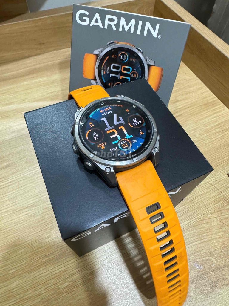 Garmin Fenix 8 Cam 47mm. Mua bán Thiết bị đeo thông minh tại Quận 3 Tp Hồ Chí Minh được đăng bởi Huy Nguyễn hình 1