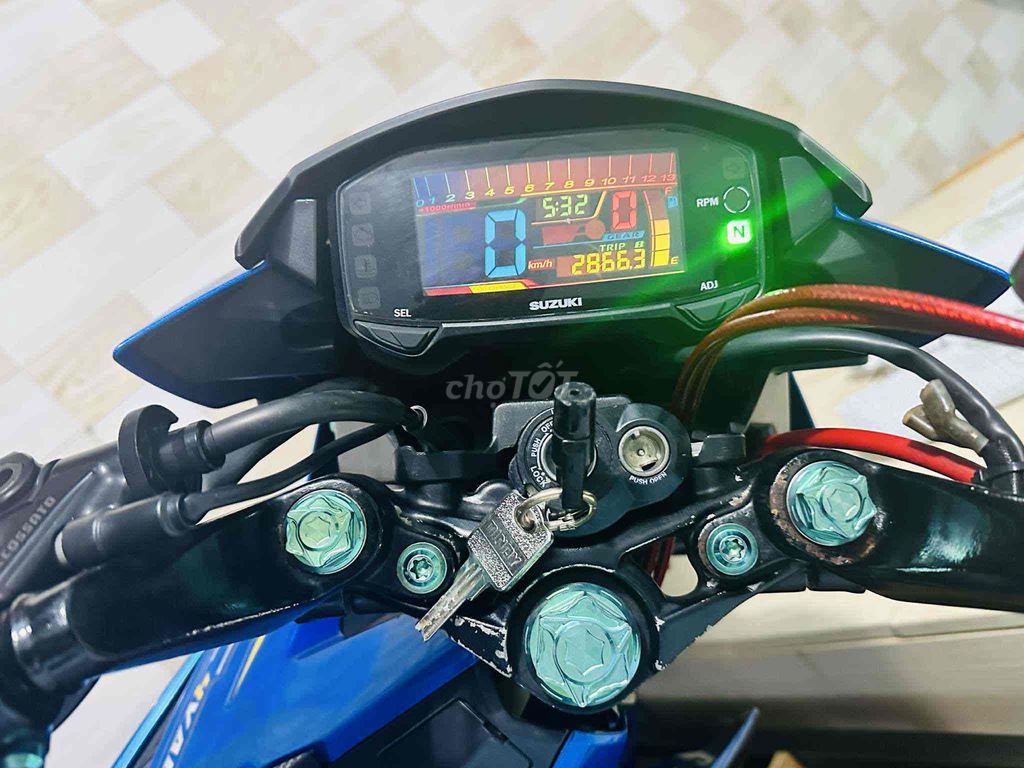 Satria dọn kiểng,còn full đồ zin. Mua bán Xe máy tại Quận Bình Thạnh Tp Hồ Chí Minh được đăng bởi Vũ Thị Bích Huyền hình 5