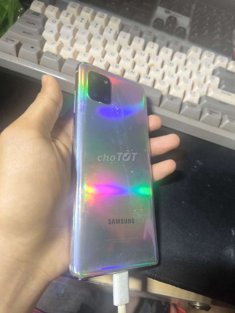 Samsung Galaxy Note 10 Lite 128GB Bạc. Mua bán Điện thoại tại Quận Ninh Kiều Cần Thơ được đăng bởi Nguyễn Văn Phương hình 1