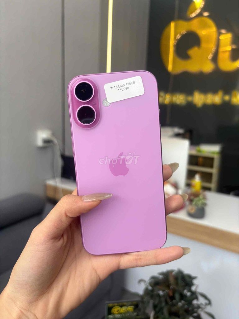 16 128GB Lock Mỹ Pin 100 BH 7/2026 zin đẹp 99. Mua bán Điện thoại tại Quận Ninh Kiều Cần Thơ được đăng bởi Quý Mobile Cần thơ hình 1