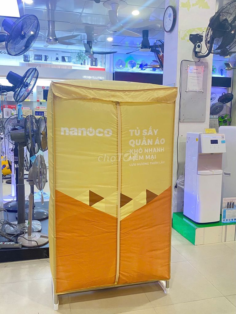 Tủ sấy quần áo Nanoco 2000W 30kg. Mua bán Nội thất, đồ gia dụng khác tại Quận Cẩm Lệ Đà Nẵng được đăng bởi Solciti hình 1
