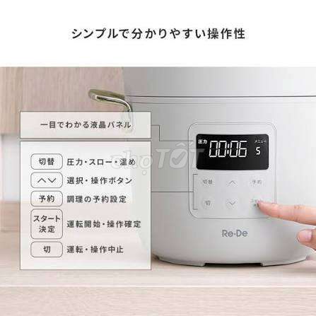 Nồi áp suất điện Re-De-pot. Mua bán Bếp, lò, đồ điện nhà bếp tại Thành phố Thái Nguyên Thái Nguyên được đăng bởi Văn Toàn hình 1