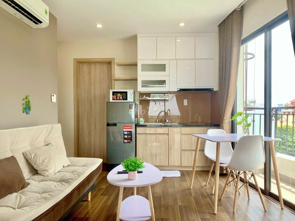 Căn Studio tách bếp, view sông cực thoáng, gần cầu Sài Gòn - Metro. Cho thuê Căn hộ/Chung cư tại Thành phố Thủ Đức Tp Hồ Chí Minh được đăng bởi Thắng Vạn  hình 4
