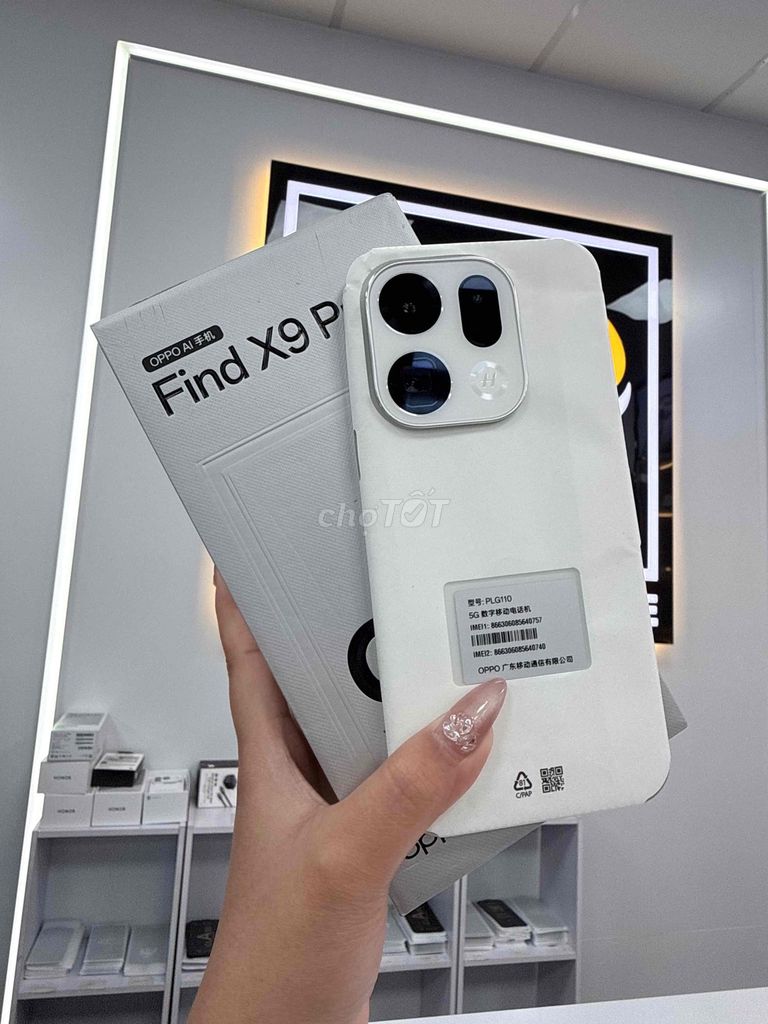 OPPO Find X9 Pro-12/256G-New-Màu Trắng Cực Sang😘. Mua bán Điện thoại tại Thành phố Biên Hòa Đồng Nai được đăng bởi Mobile Di Động Biên Hoà hình 1