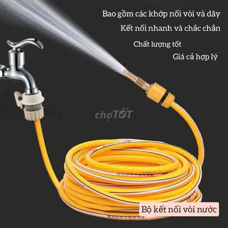 Vòi xịt tăng áp 15m Vàng. Mua bán Thiết bị vệ sinh, nhà tắm tại Quận 6 Tp Hồ Chí Minh được đăng bởi HMH phụ kiện hình 1
