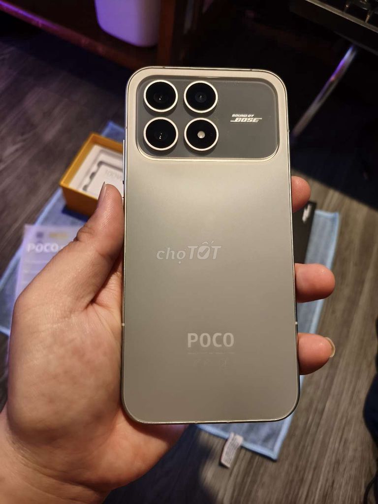 Poco F8 Pro 12GB/512GB màu bạc titan 99%, kích vài. Mua bán Điện thoại tại Huyện Nhơn Trạch Đồng Nai được đăng bởi Anh Anh hình 1
