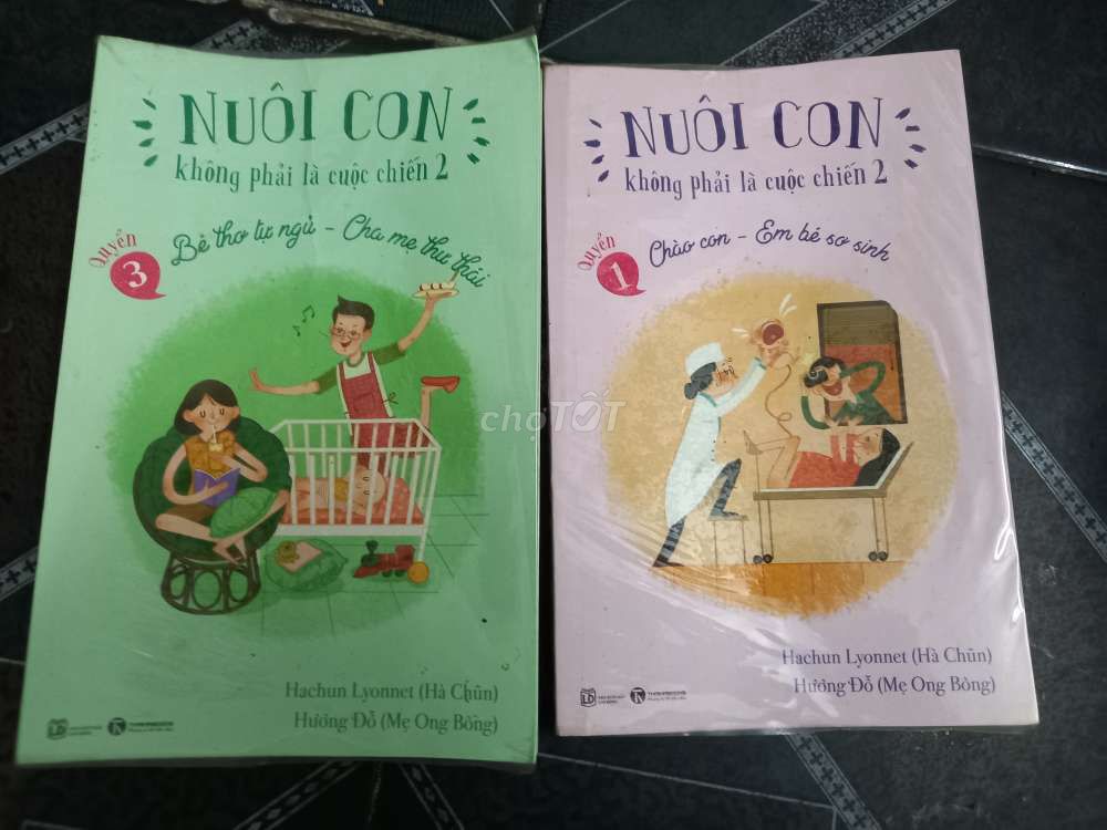 Dọn pass lại combo 2 quyển sách hay dành cho mẹ bé