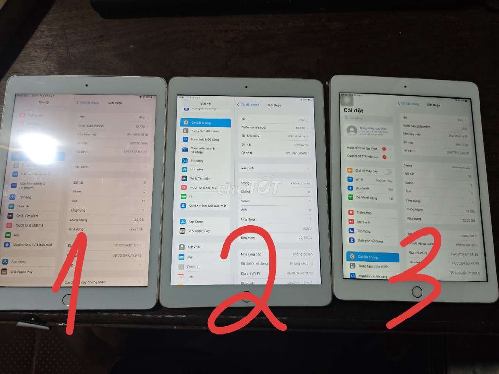 Apple iPad Gen 5 32GB. Mua bán Máy tính bảng tại Huyện Kim Bảng Hà Nam được đăng bởi Nqhuy hình 1