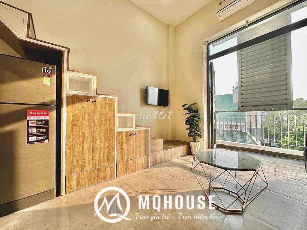 ✅ Cho thuê Duplex Ban Công - Full NT - Có Coffee, Gym, Shophouse