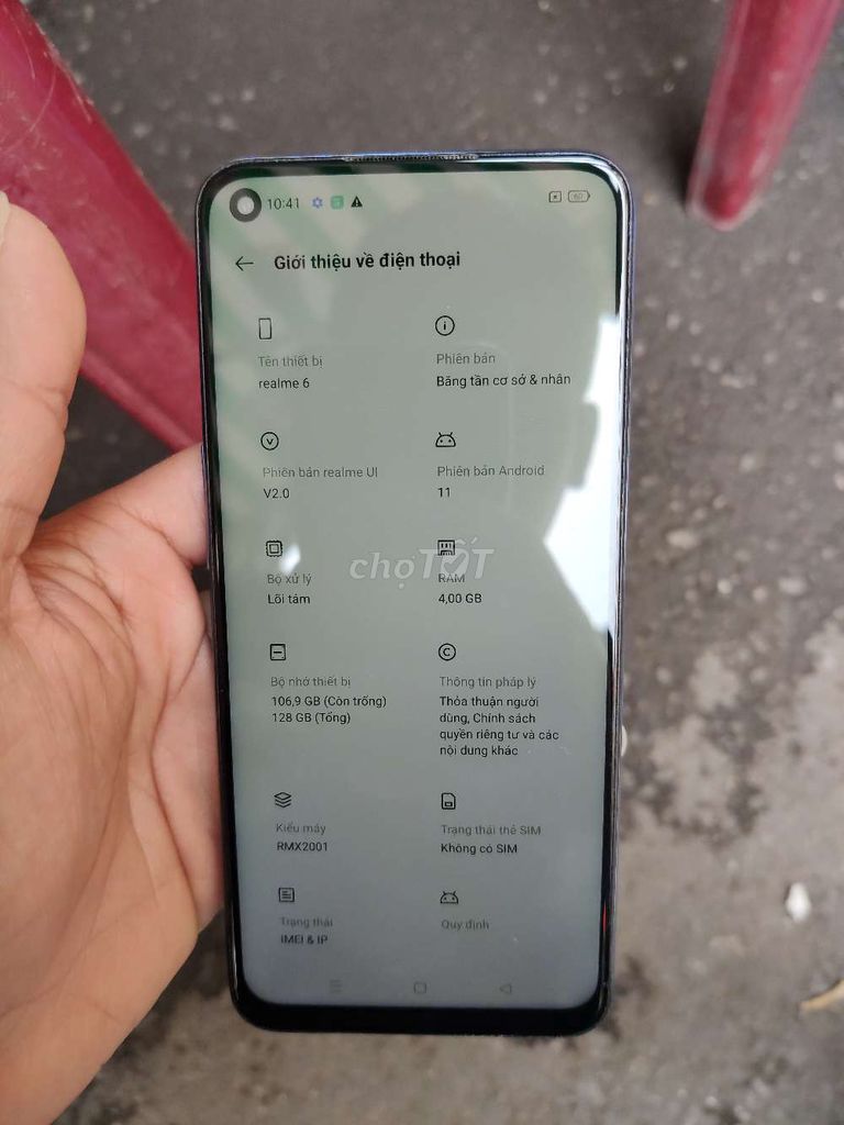 Realme 6 128GB Xanh. Mua bán Điện thoại tại Quận Hoàng Mai Hà Nội được đăng bởi Nguyễn Xuân Đại hình 1