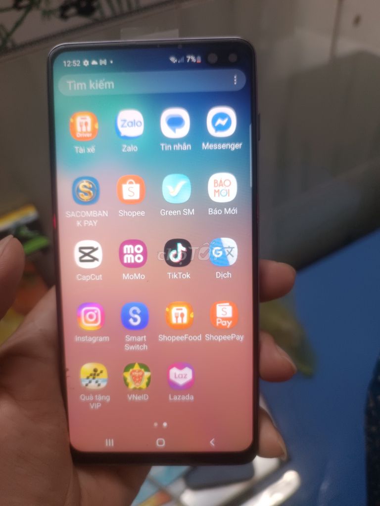 Samsung S10 Plus 128GB Đen Like New. Mua bán Điện thoại tại Quận 3 Tp Hồ Chí Minh được đăng bởi Thien Tran hình 1