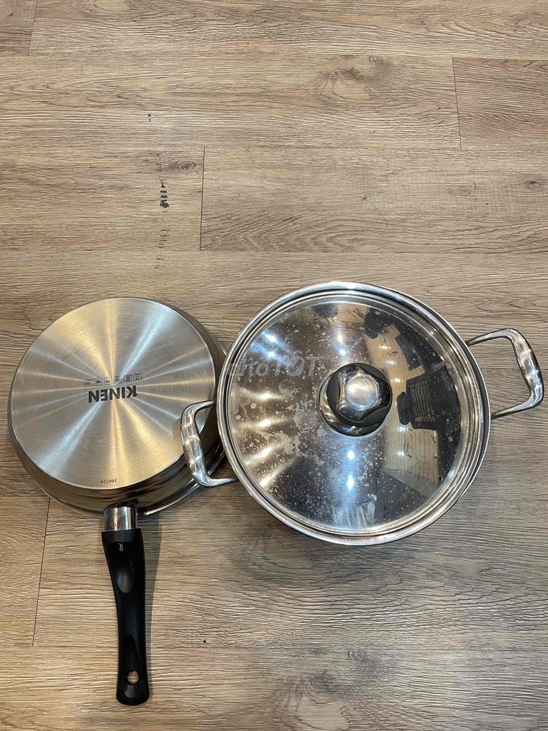 Nồi và Chảo Thép Không Gỉ Bạc. Mua bán Dụng cụ nhà bếp tại Quận Bắc Từ Liêm Hà Nội được đăng bởi Nguyễn Đình Hiếu hình 1