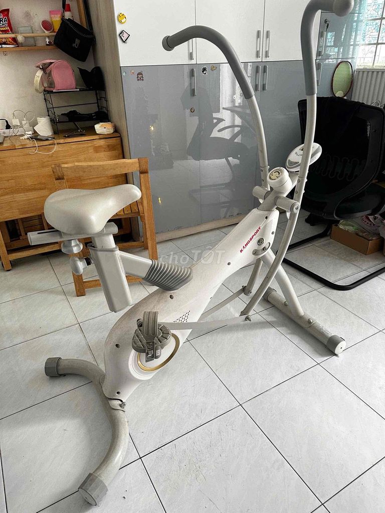 Xe đạp tập Kingsport Trắng còn mới tinh. Mua bán Đồ thể thao, Dã ngoại tại Quận Bình Thạnh Tp Hồ Chí Minh được đăng bởi Trucanh Ho hình 1