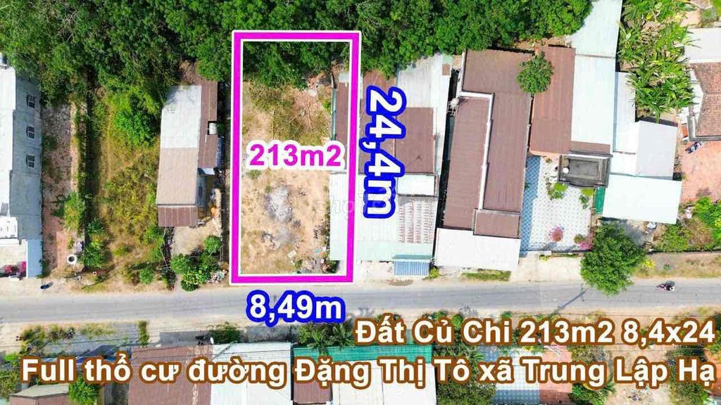 Đất thuộc khu dân cư hiện hữu.