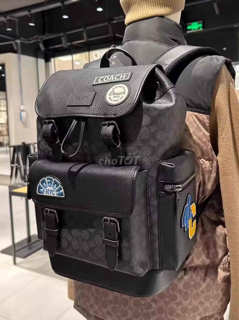 Balo du lịch Co;;ach nam da thật. Mua bán Túi xách tại Quận 11 Tp Hồ Chí Minh được đăng bởi SHOP TÚI COACH NAM  hình 1