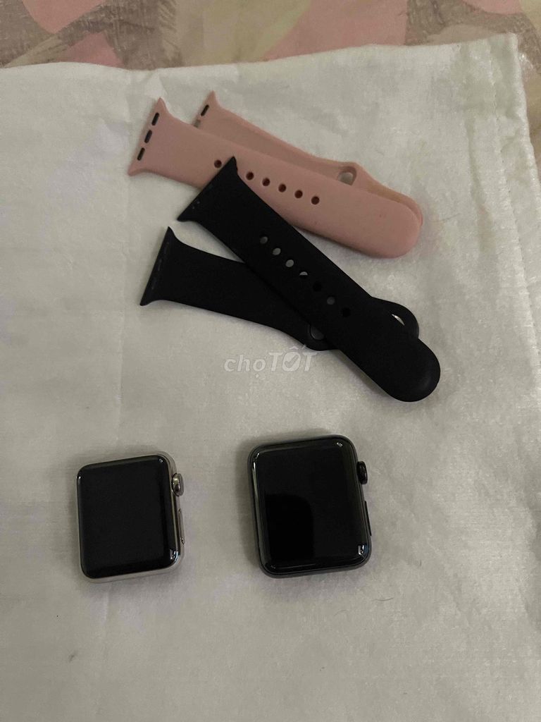 Apple Watch Series 1/2 Đen/Hồng. Mua bán Thiết bị đeo thông minh tại Quận 8 Tp Hồ Chí Minh được đăng bởi Nguyễn Minh Kiên hình 1