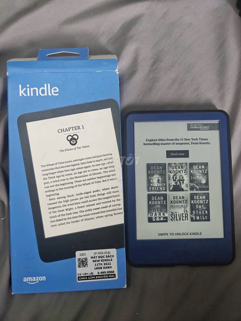 Kindle Basic 11 16GB Xanh 2022. Mua bán Máy tính bảng tại Thành phố Biên Hòa Đồng Nai được đăng bởi Đào Huy Biên hình 1