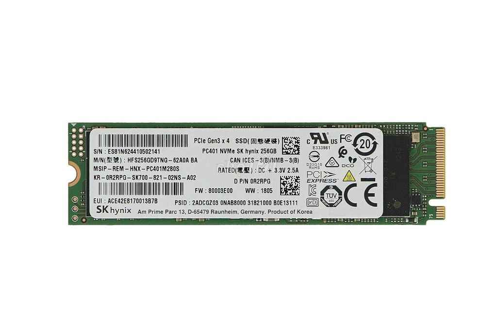 SSD NVME 256Gb Hynix_Khỏe 96%_Sẵn WINDOW