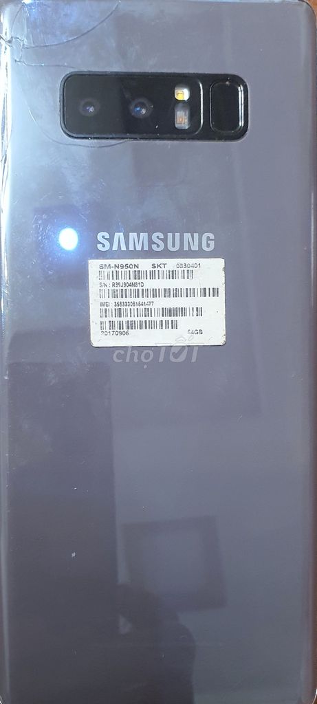 Samsung Galaxy Note8 512GB Xám. Mua bán Điện thoại tại Quận Cầu Giấy Hà Nội được đăng bởi Bibi hình 1