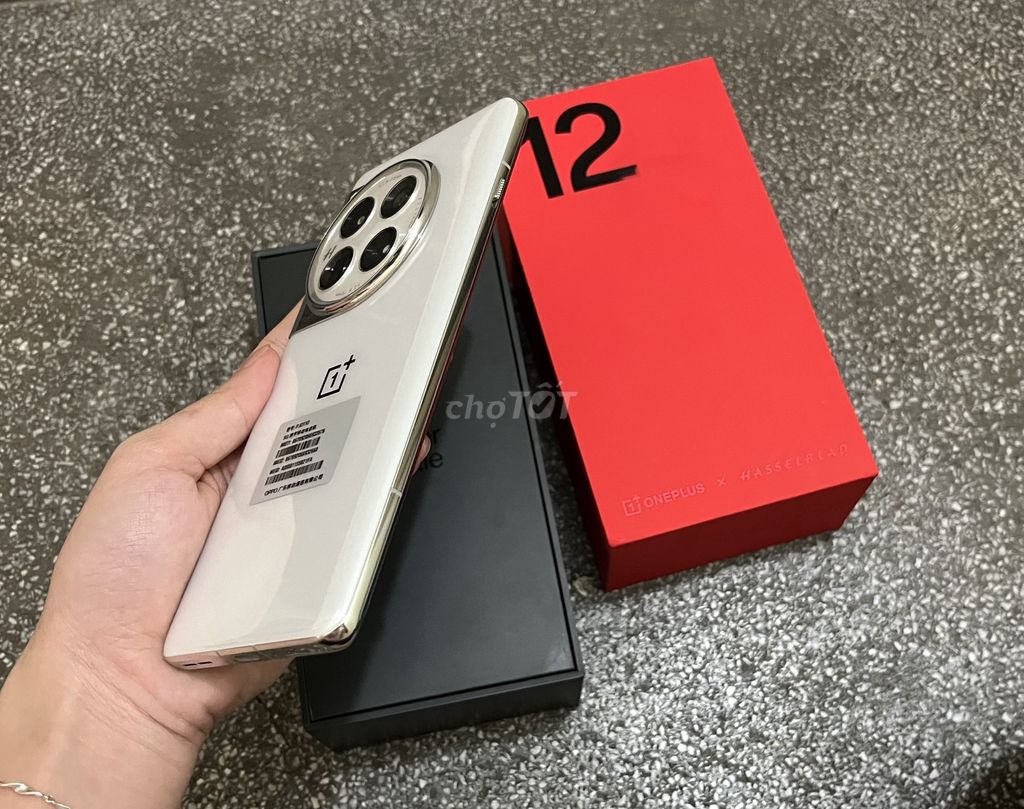 OnePlus 12 Trắng 12.256Gb Xách Tay
