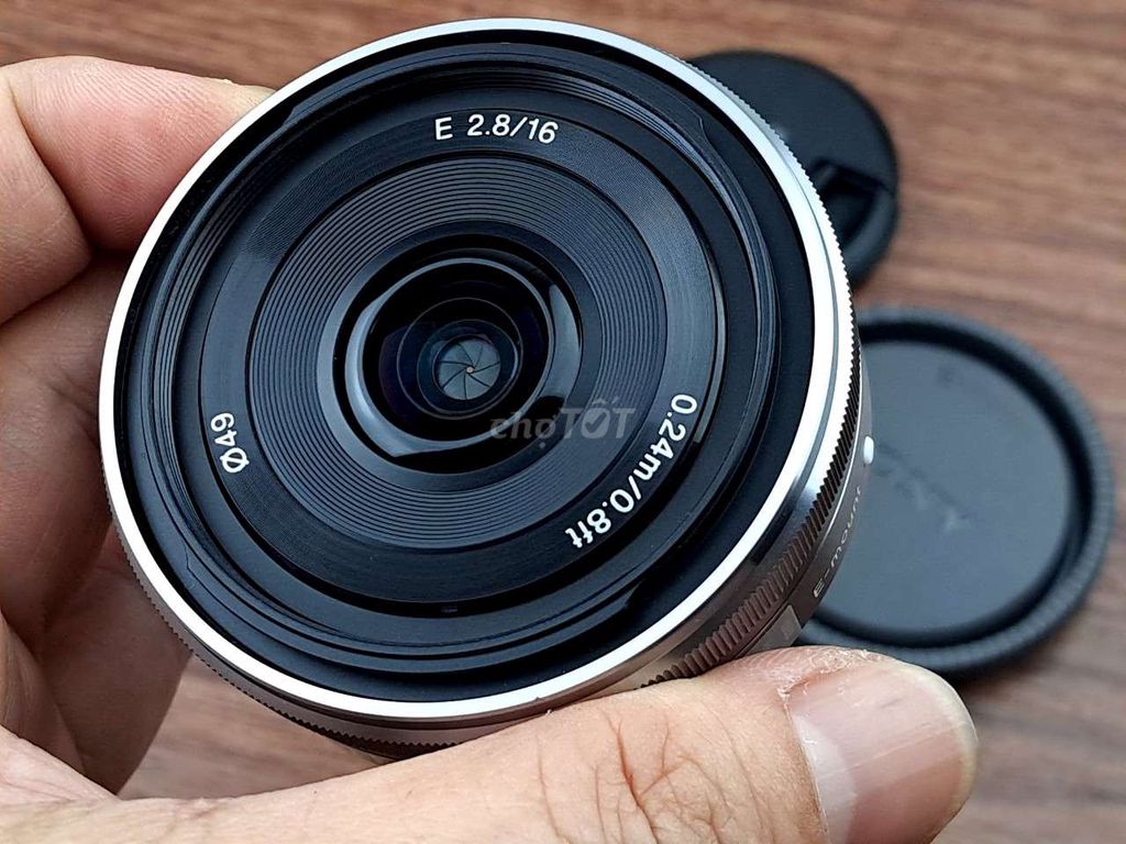 Sony góc rộng 16mm F2.8