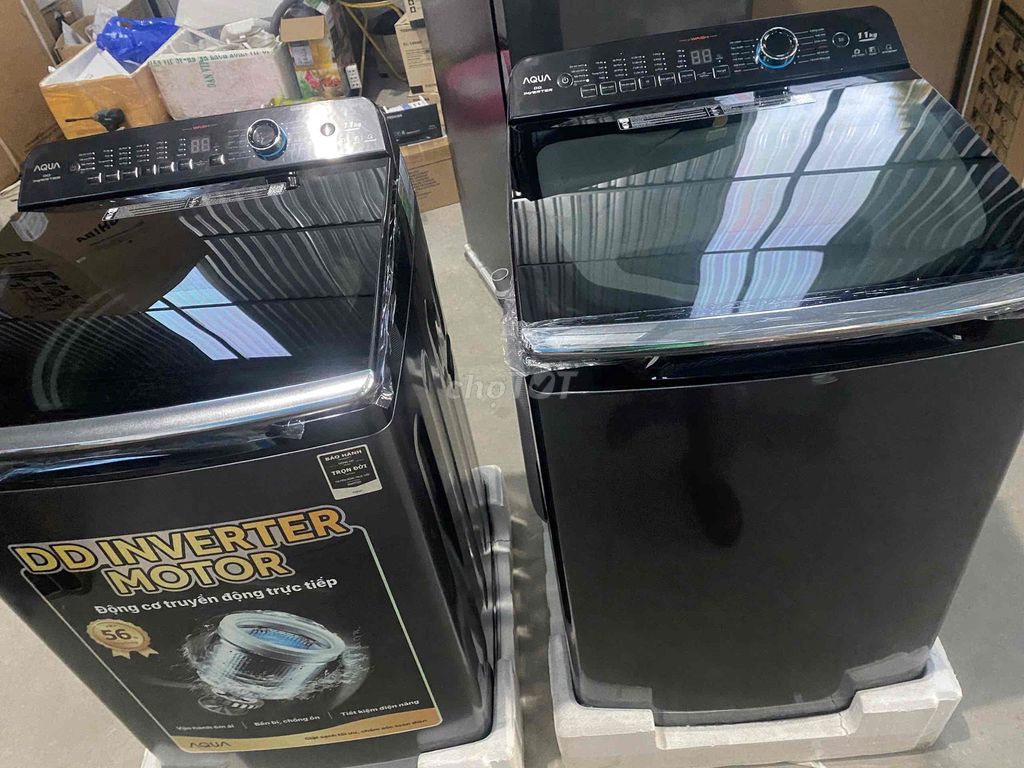 Máy giặt Aqua Inverter 11kg Đen. Mua bán Máy giặt tại Quận Bình Thuỷ Cần Thơ được đăng bởi phúc hình 1