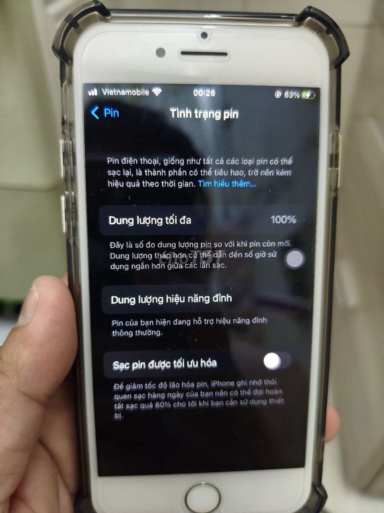 Apple iPhone 7 32GB Trắng Đã thay màn, pin. Mua bán Điện thoại tại Quận 7 Tp Hồ Chí Minh được đăng bởi Duy  hình 1