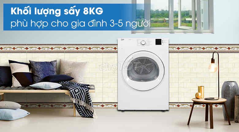 Máy sấy BeKo 8kg thông hơi