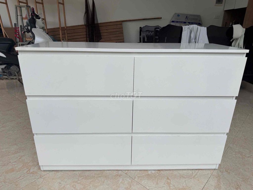 Tủ đồ Gỗ MDF Trắng 1m2x40cmx80cm Mới. Mua bán Tủ, kệ gia đình tại Huyện Đan Phượng Hà Nội được đăng bởi Thắng hình 1