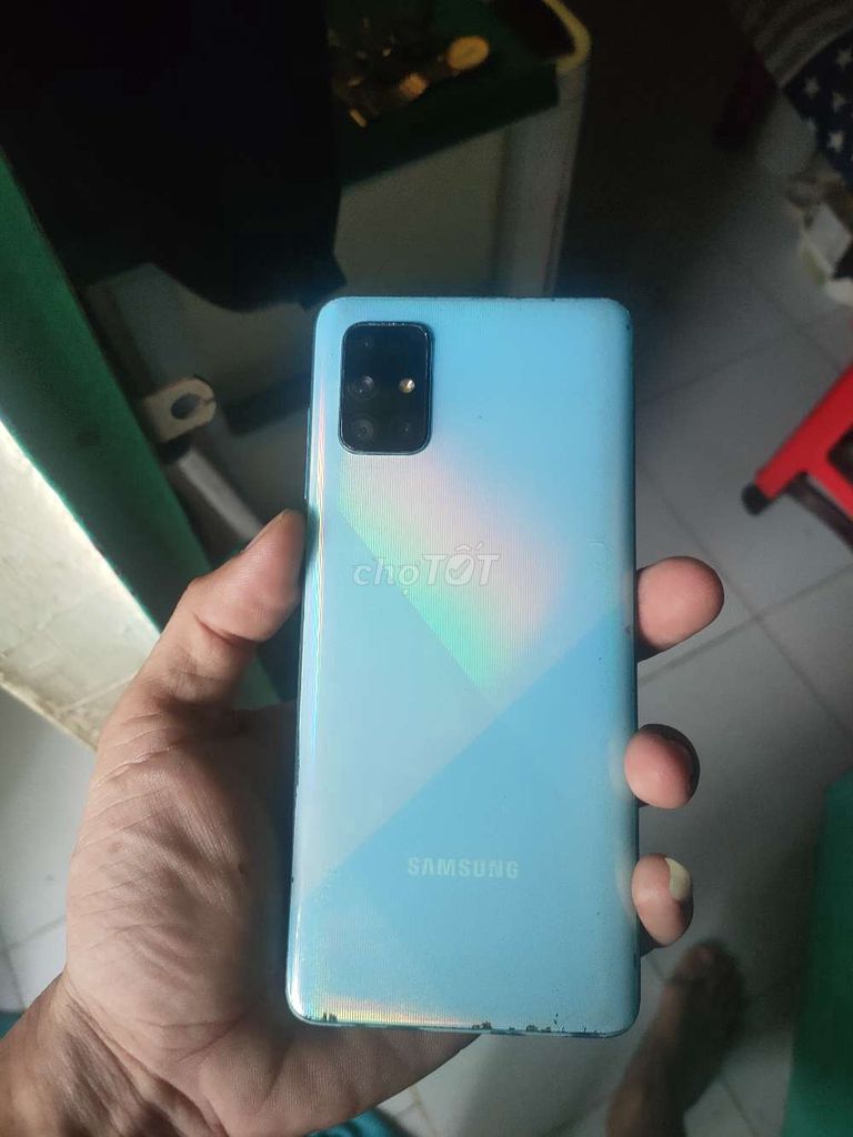 Samsung Galaxy A71 128GB Xanh. Mua bán Điện thoại tại Quận 8 Tp Hồ Chí Minh được đăng bởi the rock hình 1