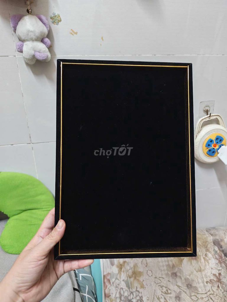 Khay trưng bày Nhung Đen 30x22cm. Mua bán Phụ kiện thời trang khác tại Quận Tân Bình Tp Hồ Chí Minh được đăng bởi Lê Dung hình 1
